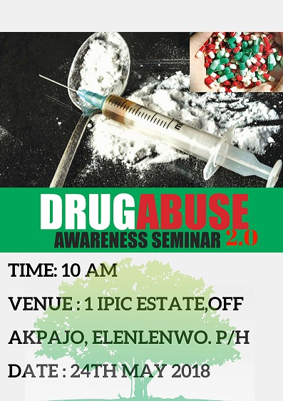 DRUG ABUSE AWARENESS SEMINAR 2.0/ EMPOWERMENT: May 24th 2018